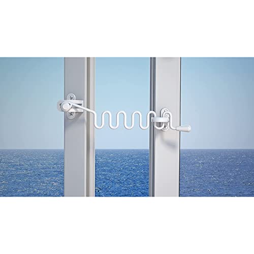 Abus EFS100 Fensterschloss, Weiß