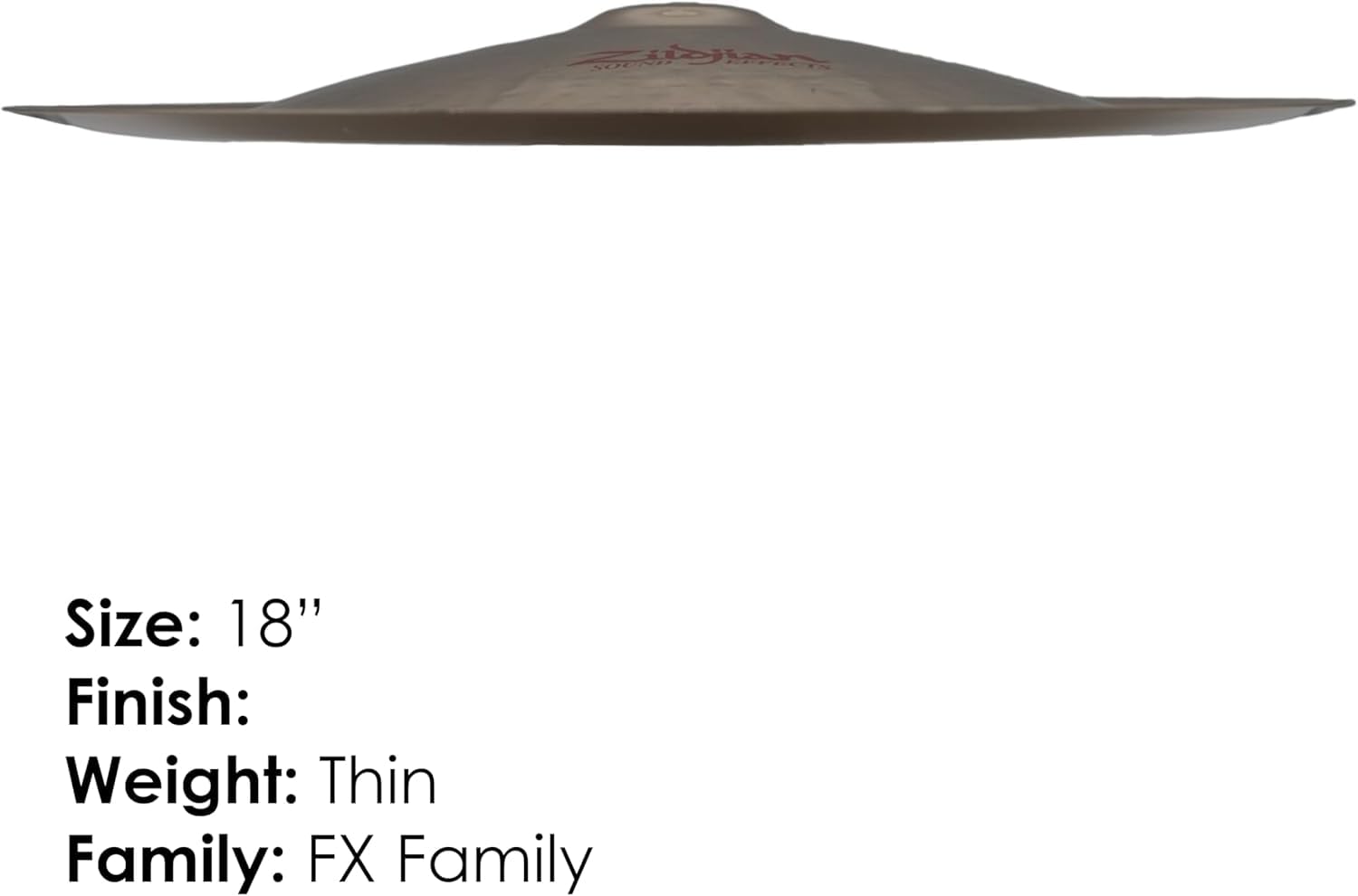 Zildjian A0618 Oriental China Trash 18"