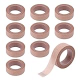 10 Rolls Nose Tape for Rhinoplasty Shaping, Skin Coloured Nose Bandages Self-Adhesive Rhinoplasty Paper Micropore Tape for Sensitive Skin, 0.5in x 10yd