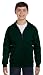 Hanes Comfortblend® EcoSmart® Full-Zip Kids' Hoodie Sweatshirt Deep Forest Medium