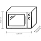 Bauknecht MW 304 M/ Kombination Grill und Mikrowelle/ 900 W/ 30 L Garraum/ Quartz Grill 1050 W/ Dampfgarfunktion/ AutoClean/ Joghurt-Funktion/ Schmelzfunktion/ Warmhalte-Funktion, Edles Schwarz