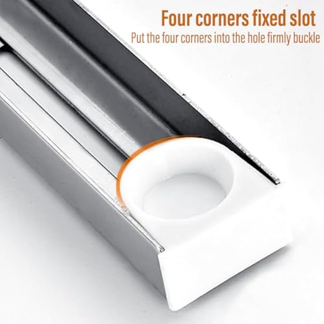 iayokocc Wall Mounted Microwave Bracket, Kitchen Foldable Stainless Steel Shelf Oven Rack Holder(Silver)