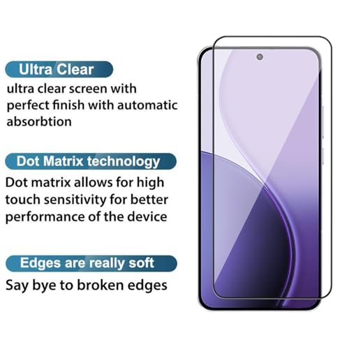 Image of POPIO Military-Grade Gorilla Tempered Glass for Oppo Reno 14 Pro | 9H Hardness, Edge-to-Edge, Bubble-Free