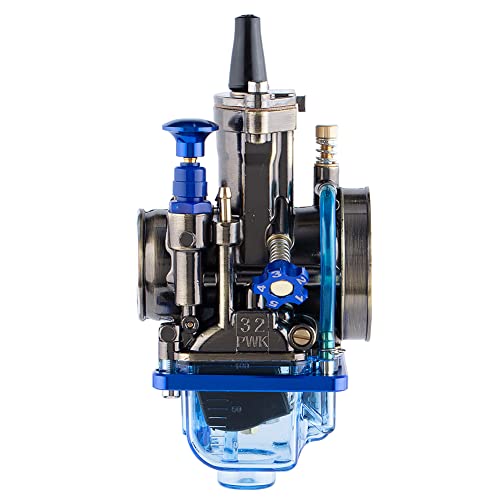 Image of PWK Carburetor Universal Motorcycle Racing Performance Upgrade Carburetor with Carb Jets, 50cc to 250cc 2T 4T Engine Dirt Bike Motocross Motorcycle Scooter ATV Quad Pit Bike Enduro On /Off Road