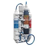 Aquatic Life RO Buddie 4-Stage Reverse Osmosis Deionization Water Filter System RO/DI Filtration Units for Aquarium, 50 GPD