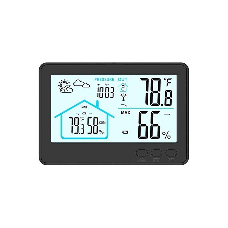 Home Wireless Thermometer Indoor Outdoor Temperature Humidity Meter