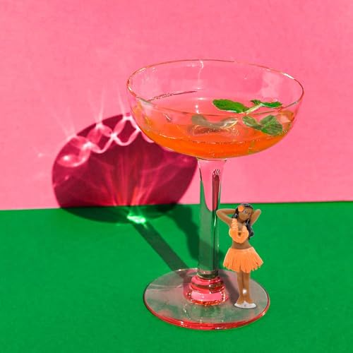 Marcadores de vasos y copas de plástico con ventosa Drinking Buddies 3