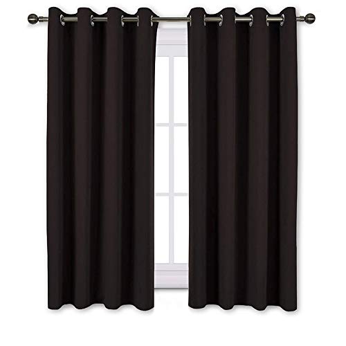 NICETOWN Blackout Curtains Panels for Window - Triple Weave Energy Saving Thermal Insulated