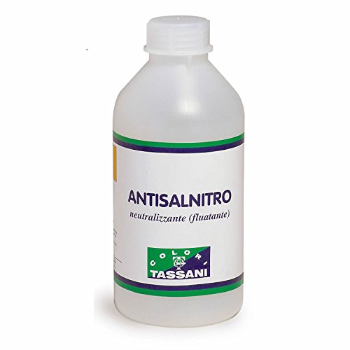 Tassani Antisalnitro Soluzione Neutralizzante per Muri e Calcestruzzo contro Muffa e Batteri - 1 L