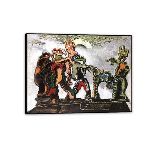 Célèbre Tableau sur Toile Max Ernst Impression Haut de Gamme 50x40