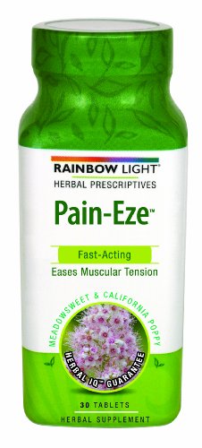 Rainbow Light Pain-Eze Food-Based Dietary Supplement Tablets, 30-Count Bottles (Pack of 3) Rainbow Light Pain-Eze Food-Based Dietary Supplement Tablets, 30-Count Bottles (Pack of 3)