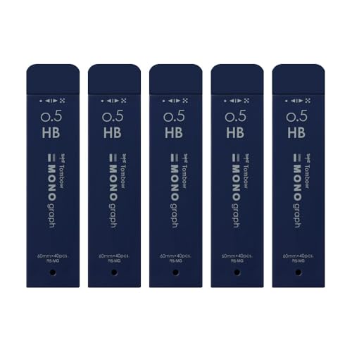Mine monographique HB Tombow 0,5 mm pour réviser et annoter vos carnets