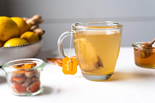 Pukka Three Ginger, Organic Herbal Tea With Turmeric & Galangal, Perfect For After Meals, 60 Tea Bags (3 Pack) #TOP5