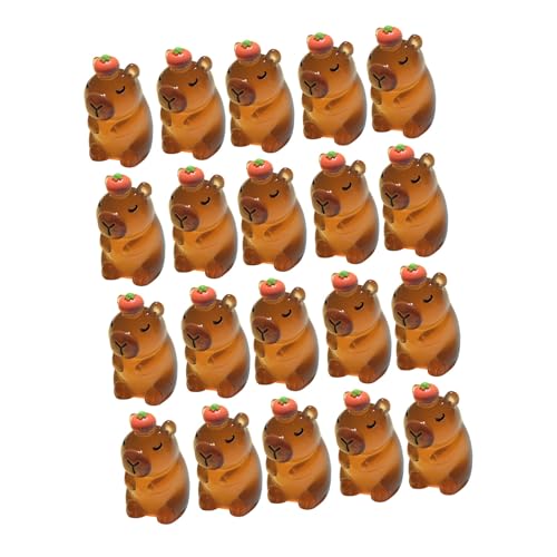 JTQYFI Figurines d ' Animaux décoratives, Statues d ' Animaux Miniatures avec Ornement de Bureau Lumineux de Longue durée pour Amoureux de la Nature, Unique