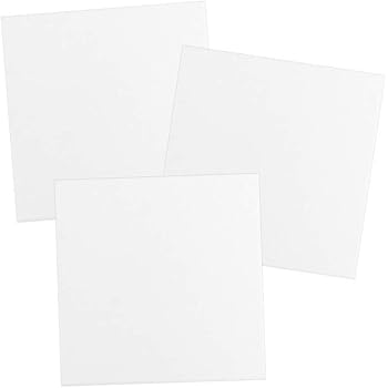 Nbeads Mini Tela 6 Pezzi Mini Pannello Da 10x10 Cm 280gsm 100 Cotone Senza Acidi Tavola Da Disegno Per La Decorazione Artistica E Regali Artigianali Fai Da Te Amazon It Casa E Cucina