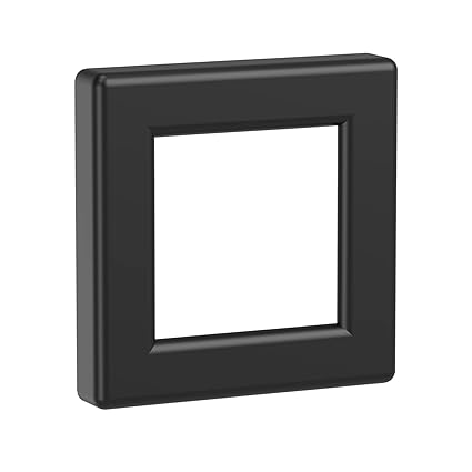 SR SUN RISE 3030 Shower Bracket Cover Plate Matte Black