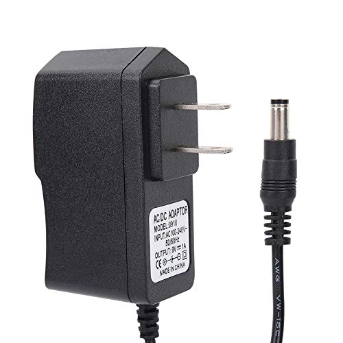 Uniwersalny Zasilacz AC DC 100-240V do 9V 1000mA Gitara Elektryczna Pojedynczy pedał Efektorowy Zasilacz z Kablem do Klawiatur Elektrycznych Wzmacniacz Fortepianowy