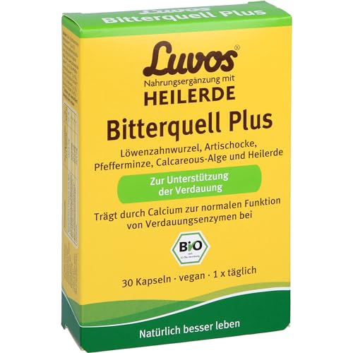 Heilerde Luvos Bio Bitterquell Plus Kapseln, 30 Stück