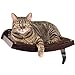 Art of Paws Cat Shelf | Cat Perch Cat Bed with Curved Cat Hammock Design | Elegant Wood Wall-Mounted Cat Furniture | A Gift Your cat Will Love