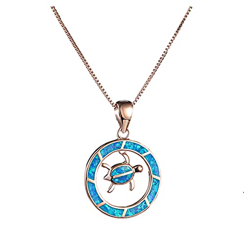 Collier tortue rose pour les filles et femmes idée cadeau chaîne de clavicule