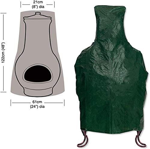 SmashingDealsDirect Large Chimenea Cover Waterproof Outdoor Garden Patio Heater Cover - Image 2