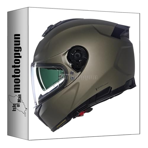 Casque intégral Nolan N80-8 Speeding Sable XXXL confort pour motard