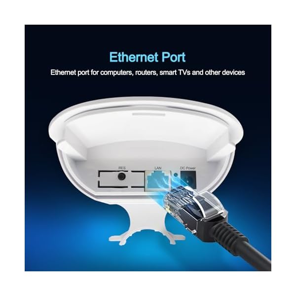 2025 Outdoor WiFi Extender，IP65 Weatherproof，WiFi Booster and Signal Amplifier，Outdoor WiFi Extender for Farm，Courtyard，Factory，Campsite - Image 5