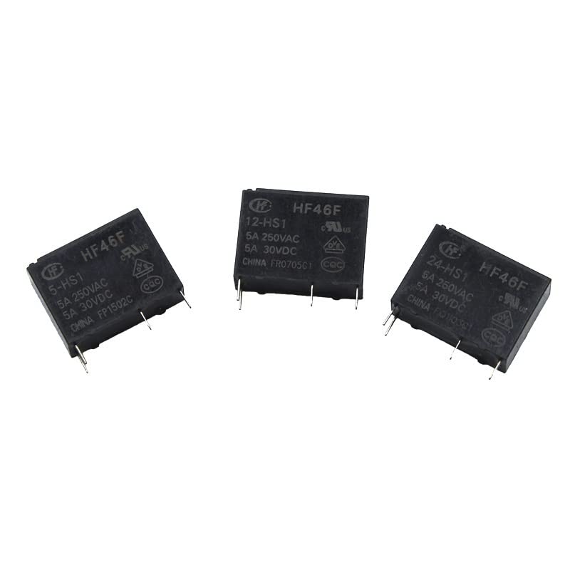 Relais HF46F-12-HS1 résistant pour réparer vos cartes électroniques