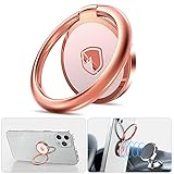 Magnetic Phone Ring Holder, 360° Rotation Cell Phone Grip Stand Finger Ring Kickstand, Two-Sided Magnet for MagSafe-Compatible Caseswith iPhone 17 Pro Max 16 15 14 13 12 MagSafe Accessories