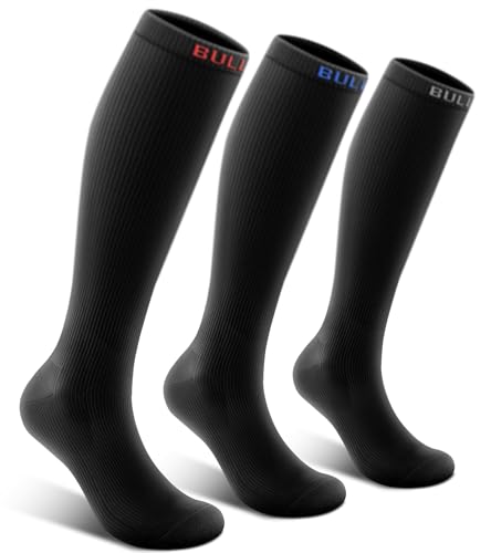 Bigant Compression Socks for Men Circulation Support Running Athletic Recovery