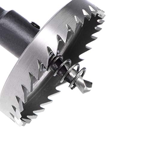 sourcingmap 80mm HSS Drill Bit Hole Saw for Stainless Steel Metal Alloy Wood, 80x13mm - Image 3