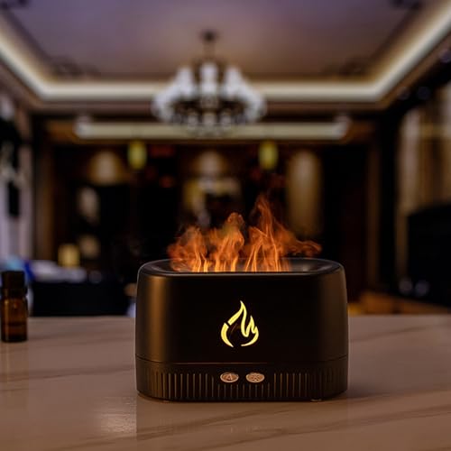Difusor de aire de llama de 7 colores para crear un ambiente relajante y aromático en tu habitación 3