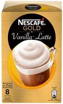 Nescafe Gold Vanilla Latte - 8 Sachets