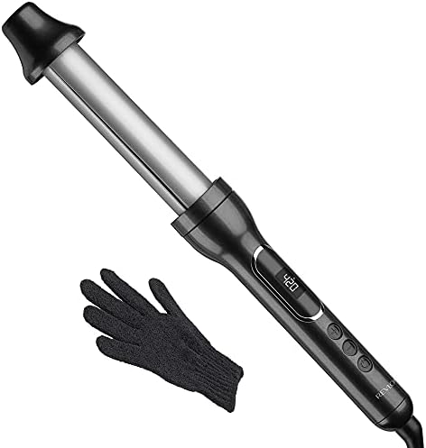 REVLON Adjustable Barrel 2 in 1 Curling Wand, 1 and 1-1/2 inch