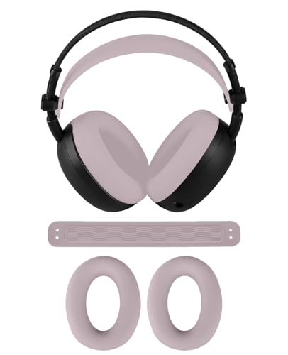 For Sony INZONE H9 II �p �J�o�[ �P�[�X �yNOUKAJU�z Sony INZONE H9 II �p �C���[�p�b�h/�w�b�h�o���h �ی�P�[�X �V���R���f�� �L�Y�h�~ �h�o �����h�~ ���􂢉\ 2-in-1 (���[�Y�O���[)