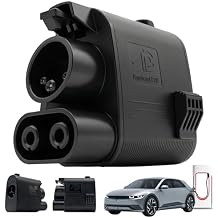 Amphenol NACS to CCS1 Adapter - UL 2252 Certified - Fast Charging up to 600A at Tesla Supercharger - Compatible with Ford, Rivian, GM, Volvo, Polestar EVs - Interlock Safety Lock - SAE J3400-1-
