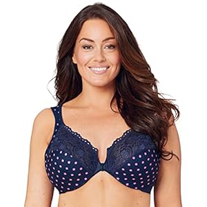 Glamorise-Womens-Plus-Size-Wonderwire-Front-Close-Bra-Underwire-1245 Glamorise Full Figure Plus Size Wonderwire Front-Closure Bra Underwire #1245