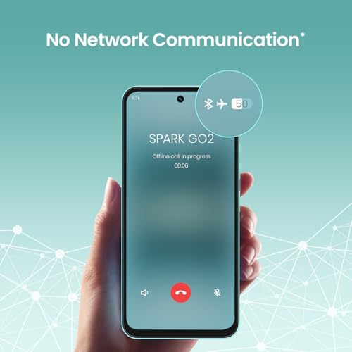 Image of Tecno Spark GO 2 (Turquoise Green, 4GB+64GB) | Segment 1st IP64 SGS Certified | Segment's 1st AI with Indian Languages |Segment's 1st No Network Communications* | 120Hz Display | 5000mAh Battery
