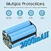 Imagen de K KYUER 2600mAh Robot Aspiradoras Batería para Rowenta Explorer Serie 20 40 60 owenta RS-RT900866 RR6825