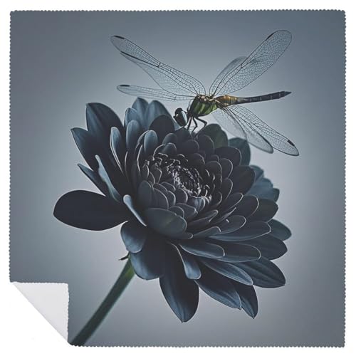 Servilletas de tela con libélulas y flores para decorar tu mesa a diario 7
