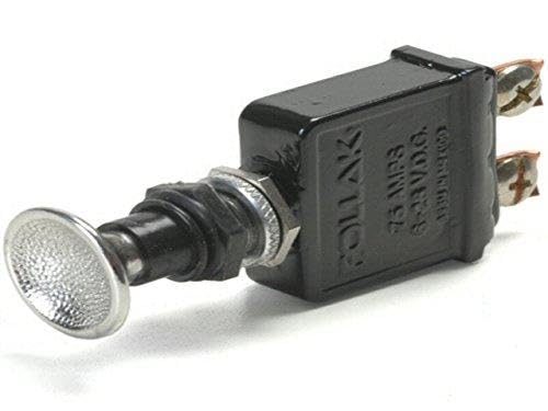 Heavy Duty Sand Sealed 75 Amp Pull On Push Off Switch With #8 Screw Terminals