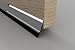 Umbral para puerta automática Stormguard 14SR5340914G, 914 mm, AT3, aluminio