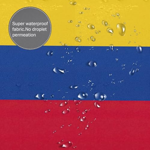 Rideau de douche Colombie imperméable polyester avec bouton-pression - 7