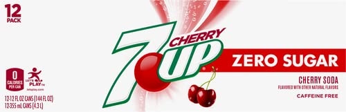 7 - Up Cherry, 12 Fl Oz #TOP9