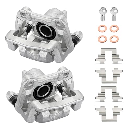 Image of BDFHYK 19-B2674 19-B2675 Rear Disc Brake Caliper Assembly Compatible with Acura MDX 2001-2006 3.5L V6, Compatible with Honda Pilot 2003-2008 3.5L V6, GAS 2pcs