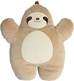 Aurora® Squishy Spongecakes™ Cinnamon Sloth™ Stuffed Animal - Imaginative Play - Huggable Comfort - Brown 16 Inches