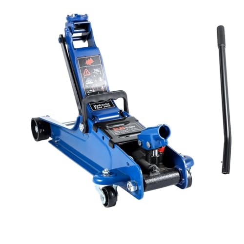 2.5 Ton Hydraulic Floor Jack Low Profile Trolley Van Truck Repair Tool Blue