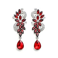 04-Deep Red Silver-Tone