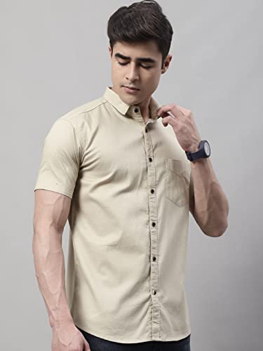 Image of Majestic Man Men's Cotton Slim Fit Shirt