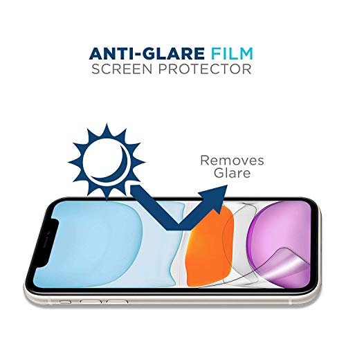 Tech Armor Matte Anti-Glare/Anti-Fingerprint Film Screen Protector Designed For Apple Iphone 11 And Iphone Xr 6.1 Inch 3 Pack 2019 #TOP2